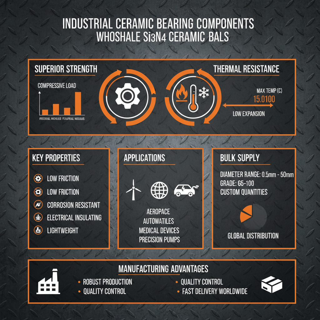Comprehensive Guide to Wholesale Si3N4 Ceramic Balls for Industrial Applications