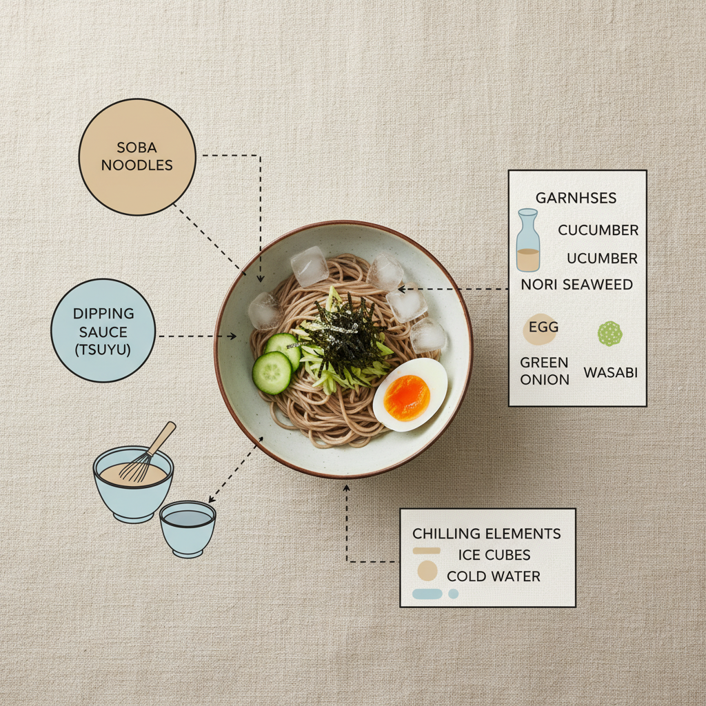 Discover the Refreshing Delight of Authentic Chilled Soba Noodles