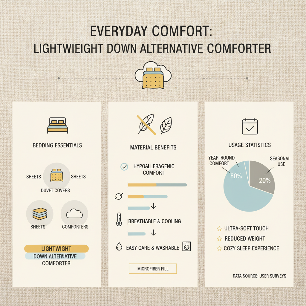 Choose the Best Lightweight Down Alternative Comforter for Ultimate Sleep Comfort