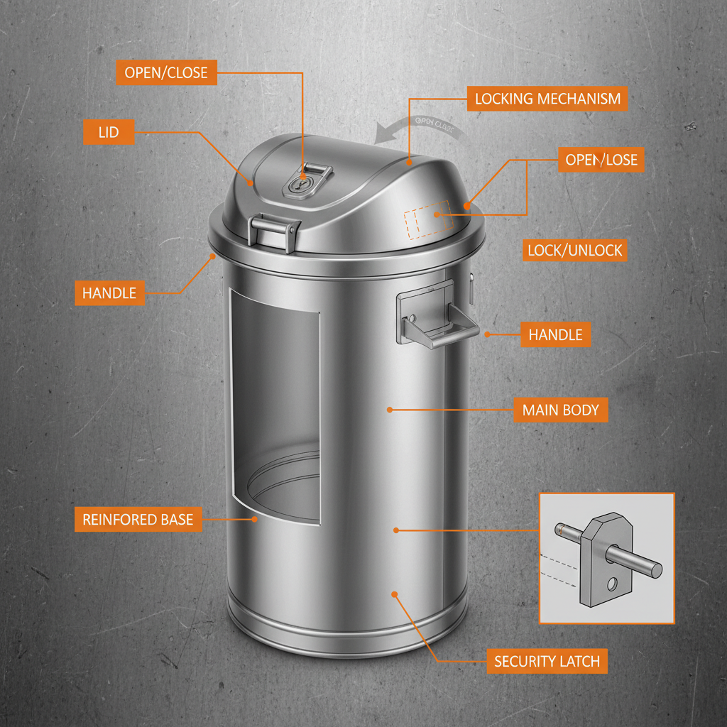 Choosing the Best Outdoor Garbage Can with Locking Lid for Your Needs