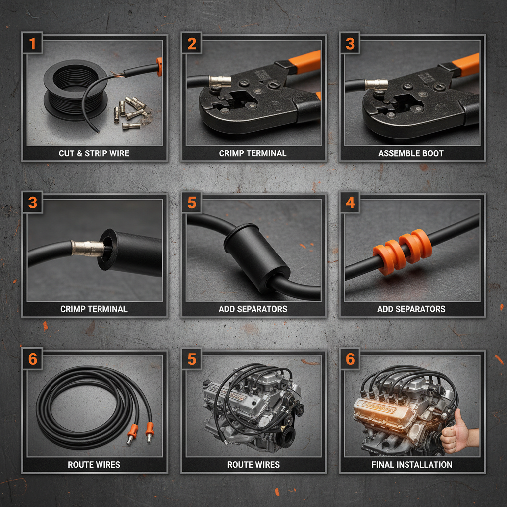 Optimize Engine Performance with High Quality Custom Spark Plug Wires