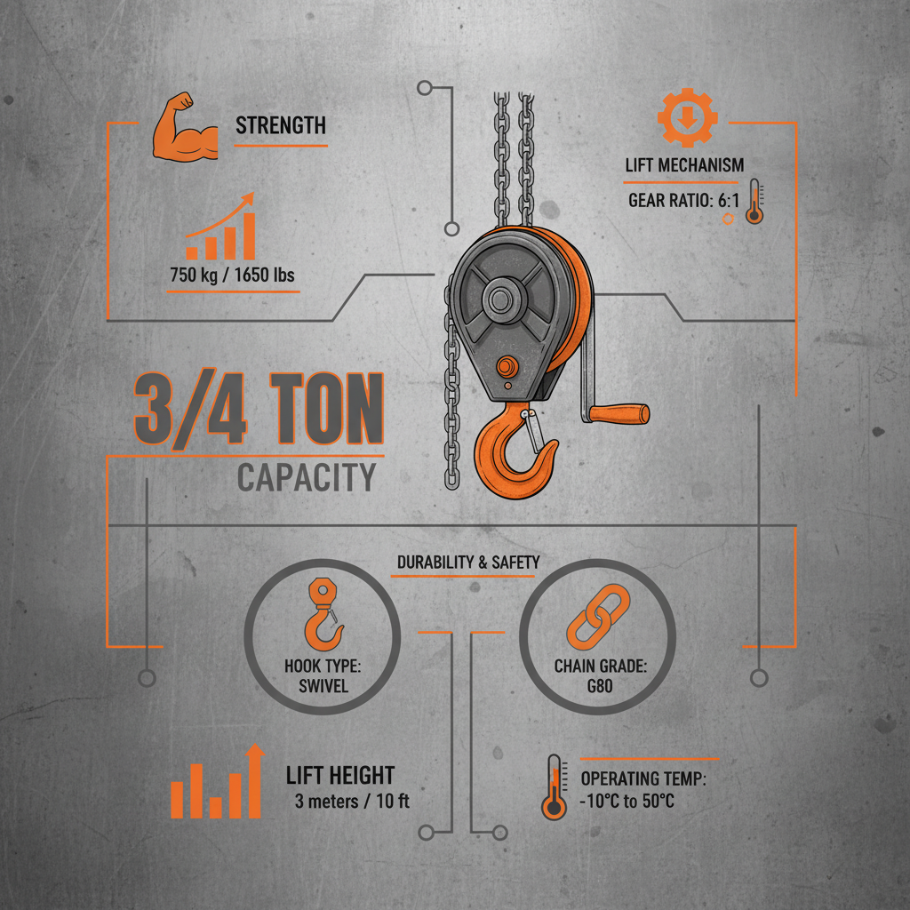 Choosing the Optimal 34 Ton Chain Hoist for Industrial and Commercial Lifting