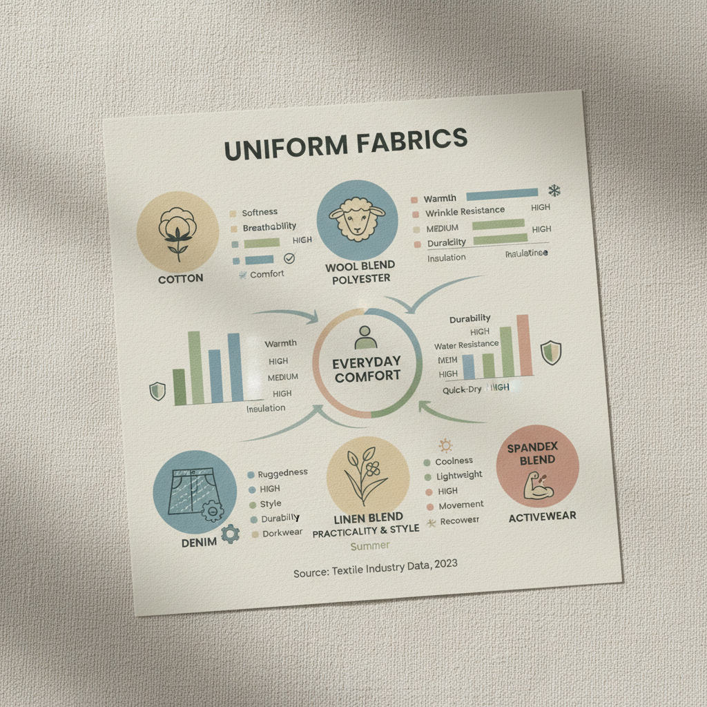 Comprehensive Guide to Selecting the Best Kinds of Fabric for Uniform Applications