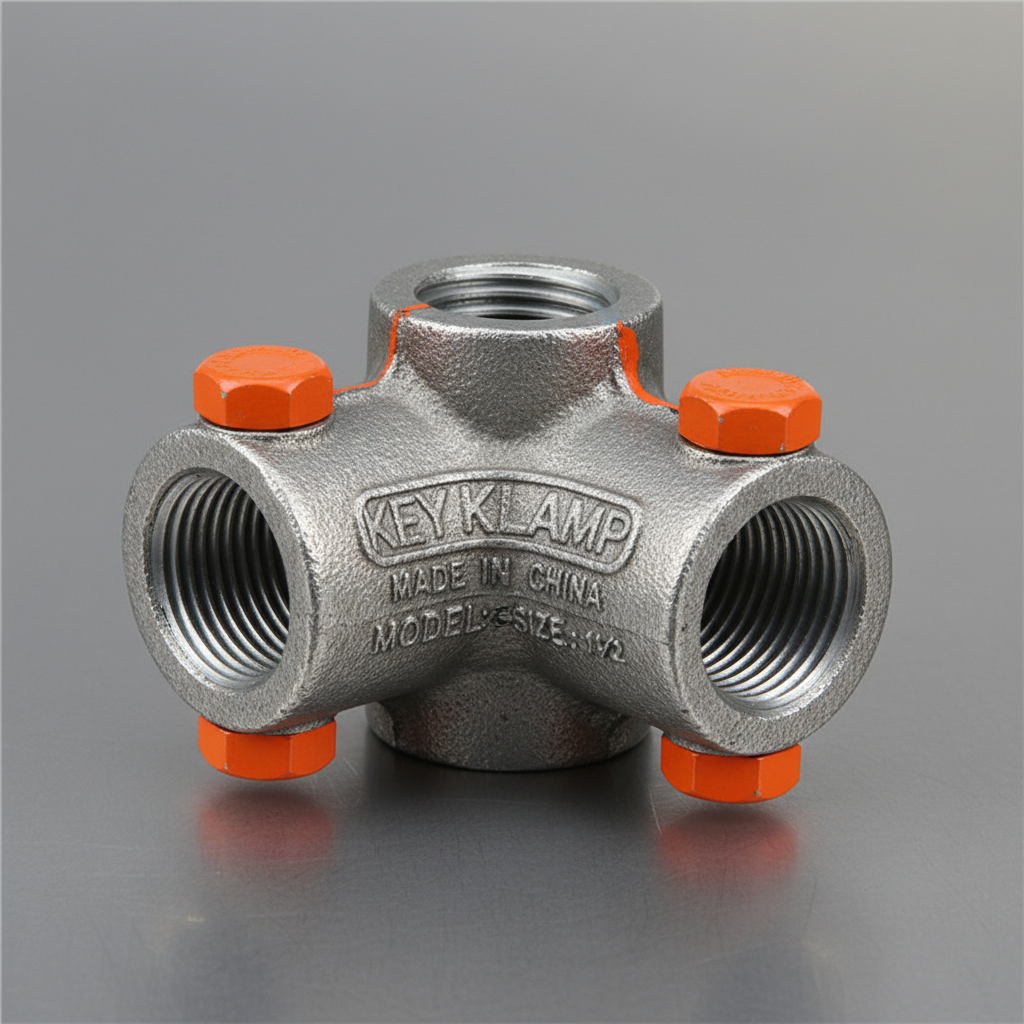 China Key Clamp Fittings Side Outlet Elbow for Robust Structural Systems