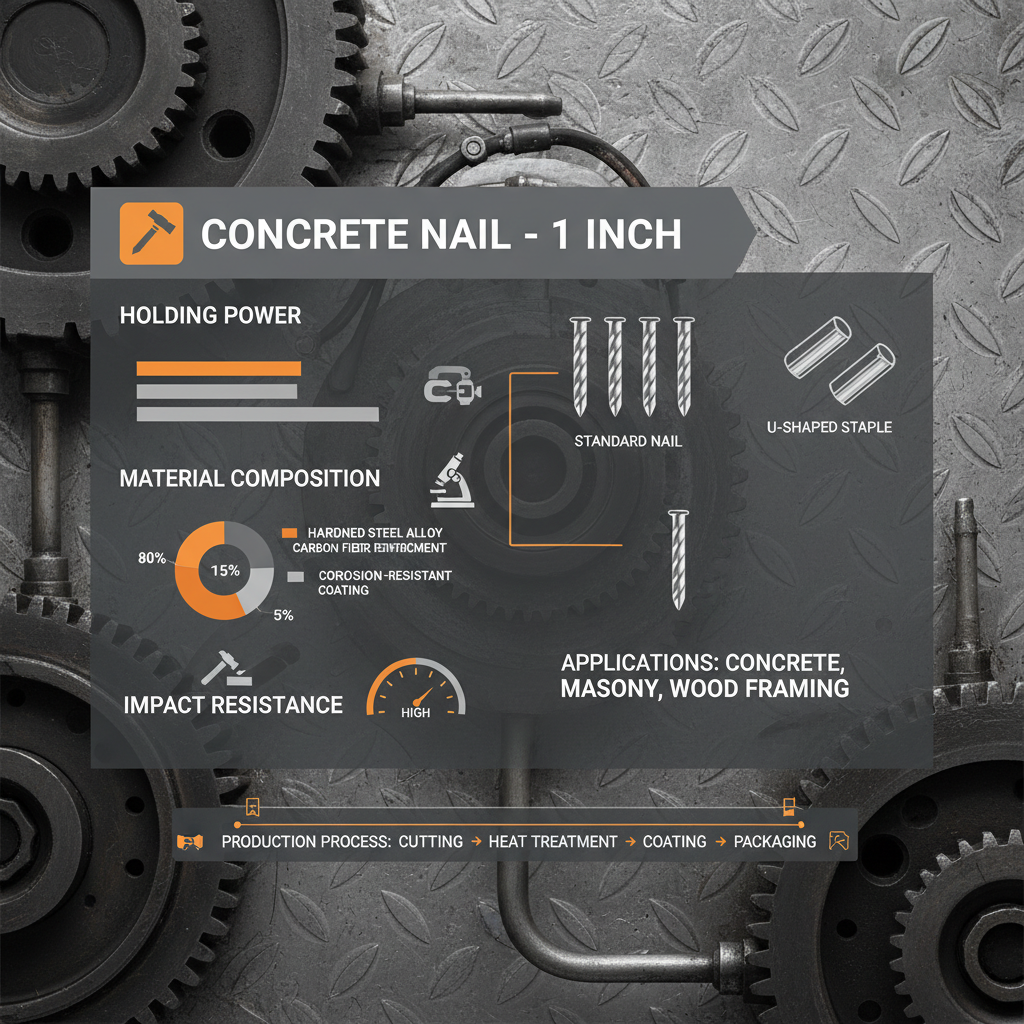 Understanding the Versatility of the 1 Inch Concrete Nail for Secure Fastening