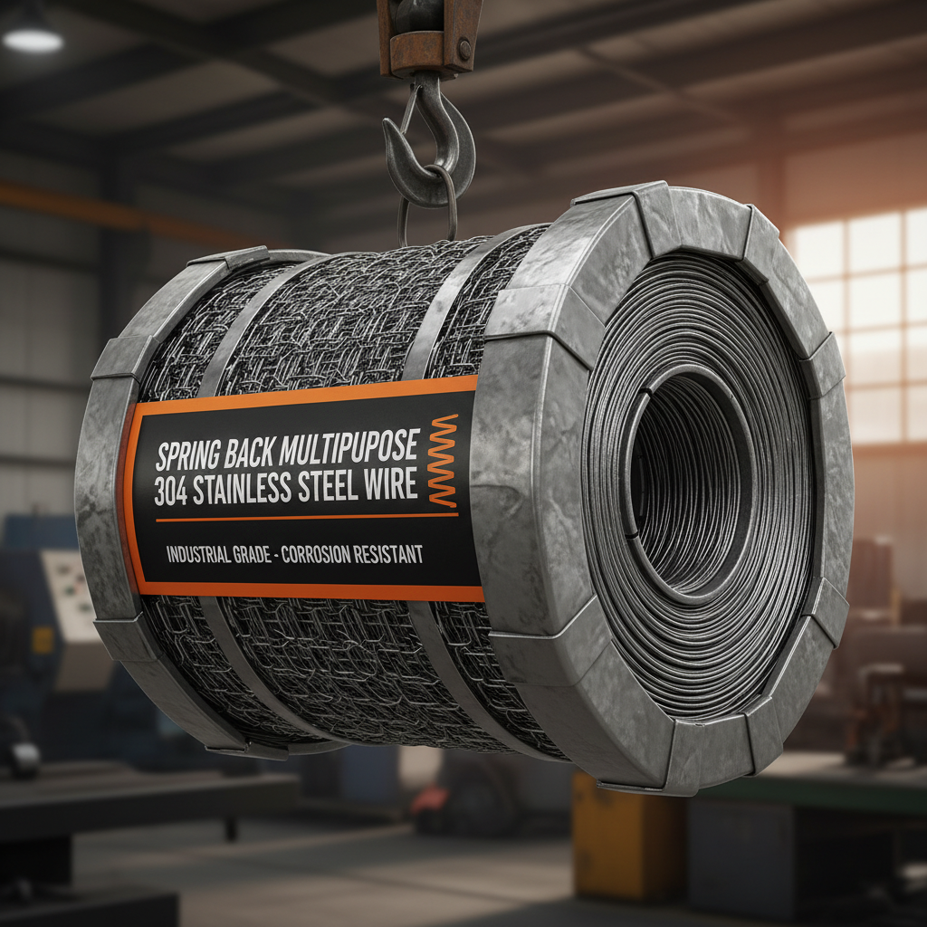 Spring Back Multipurpose 304 Stainless Steel Wire Applications and Benefits