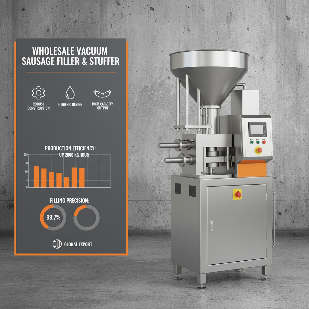 Comprehensive Guide to Wholesale Vacuum Sausage Filler Stuffers for Efficient Production