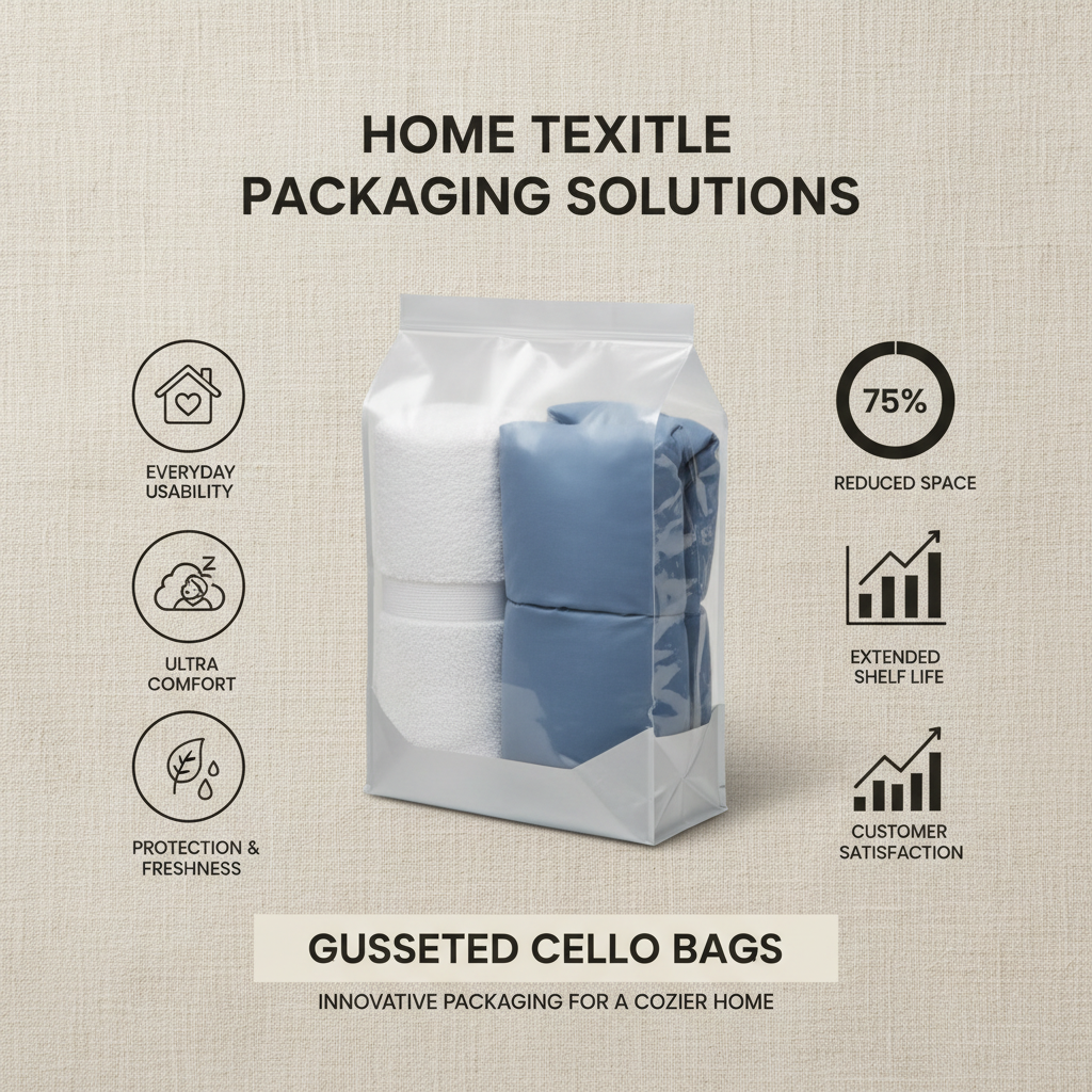 Comprehensive Guide to Gusseted Cello Bags for Enhanced Packaging Solutions