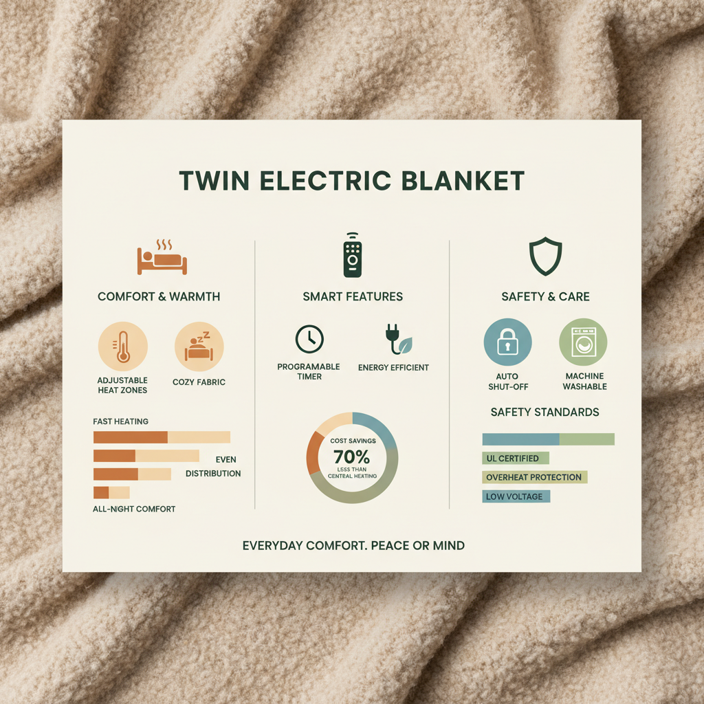 Choosing the Right Twin Electric Blanket for Ultimate Cozy Comfort