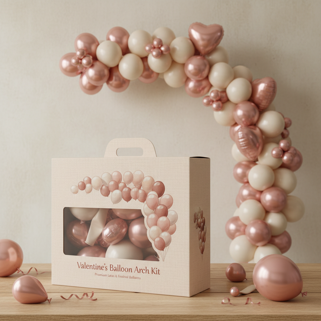 Create a Romantic Atmosphere with Stunning Valentines Balloon Arch Designs