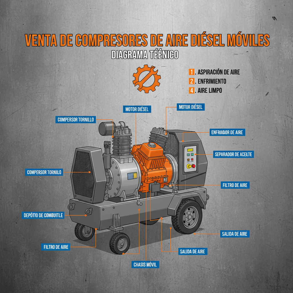 Mobile Diesel Air Compressor Sales Your Guide to Reliable Power Solutions