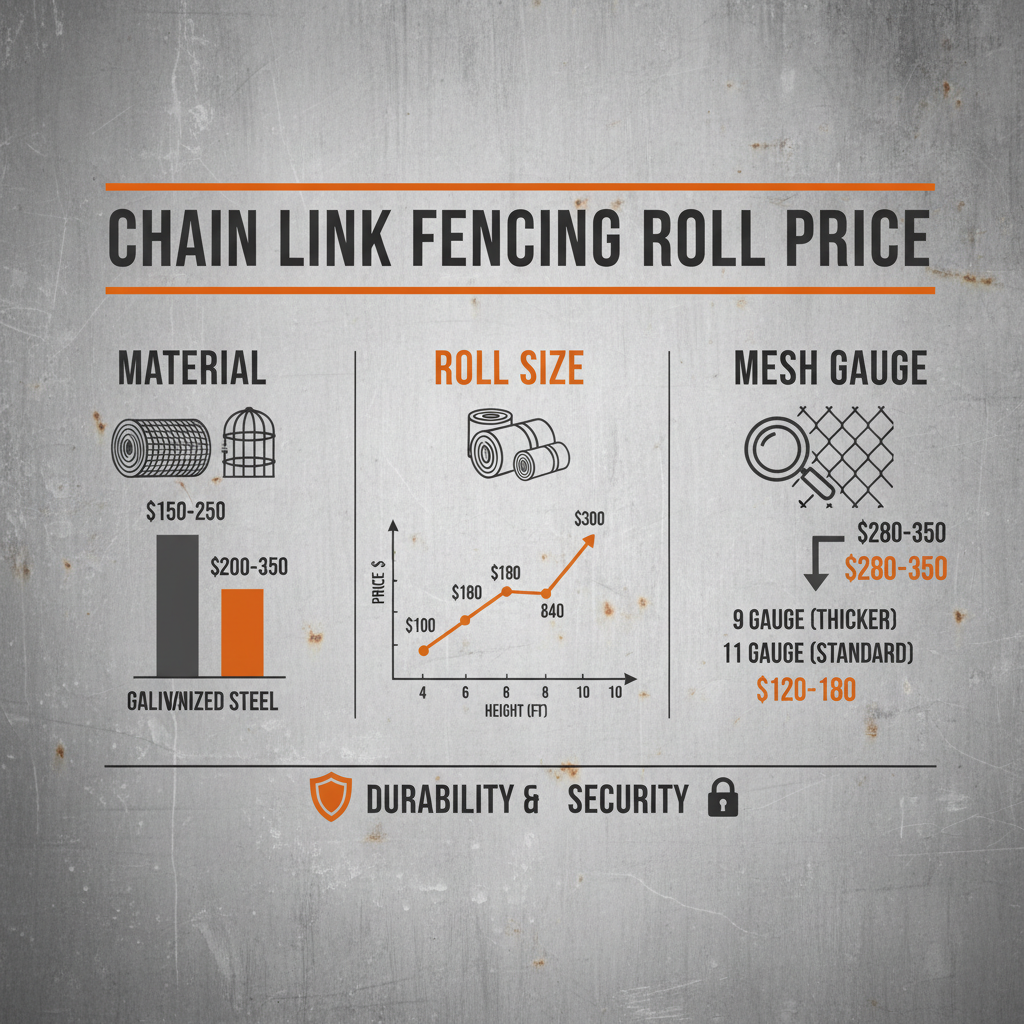 Comprehensive Guide to Chain Link Fencing Roll Price and Factors Affecting Cost