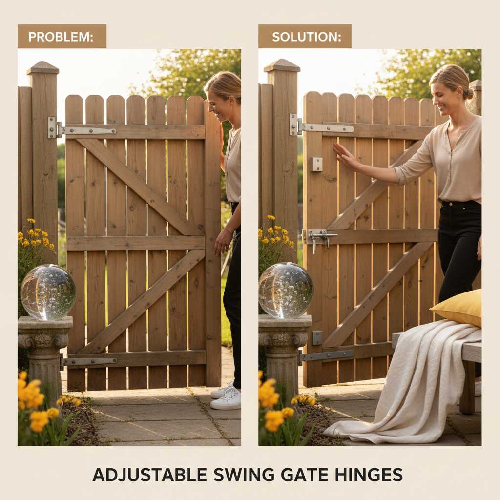 Comprehensive Guide to Adjustable Swing Gate Hinges for Optimal Performance