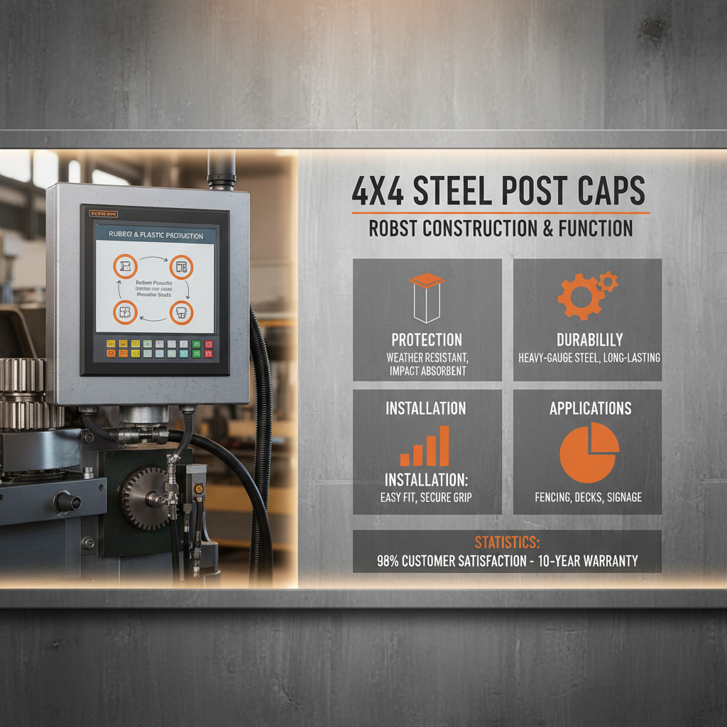 Enhance Your Project with Durable 4x4 Steel Post Caps and Protection