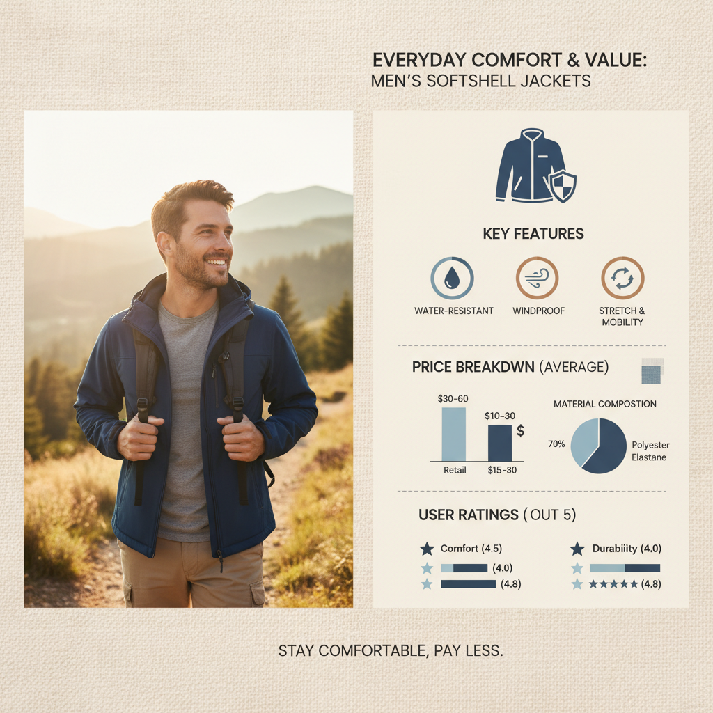 Find Affordable Comfort with High Quality Cheap Mens Softshell Jackets