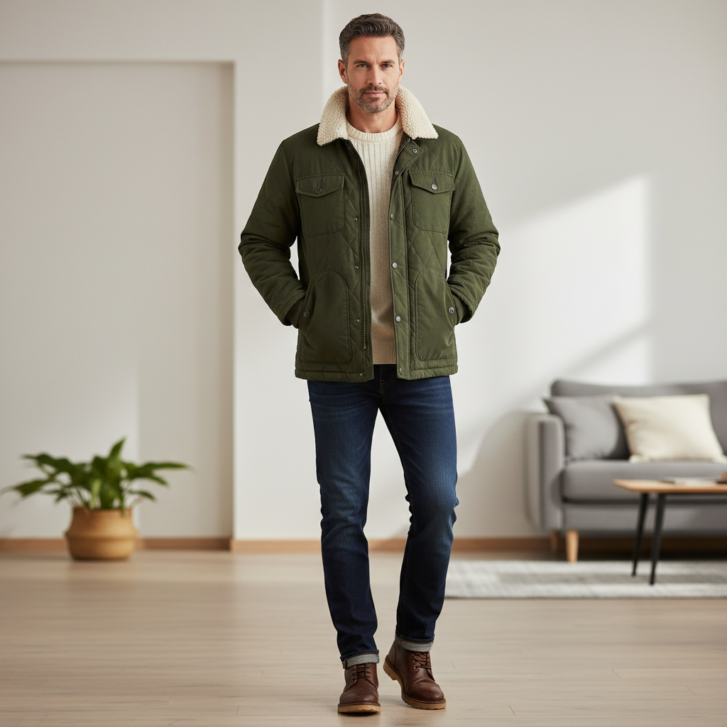 Find the Perfect Winter Cotton Jacket for Men to Brave the Cold