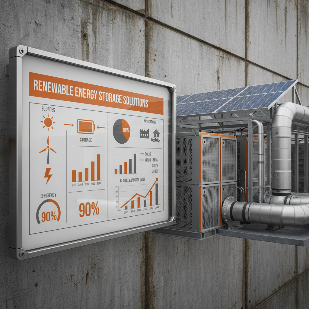 Advancing Sustainable Energy with Innovative Renewable Energy Storage Solutions