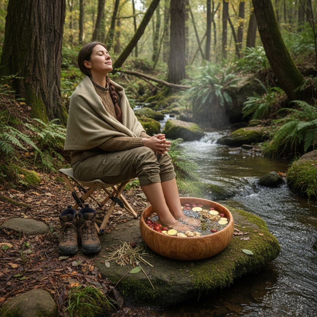 Ginger Foot Soak for Lymphatic Drainage A Natural Wellness Practice