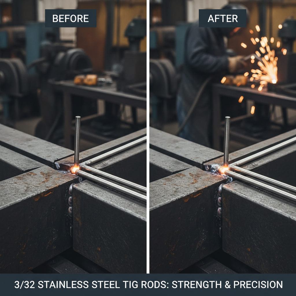 Superior Welding Performance with High Quality 3 32 Stainless Steel TIG Rods
