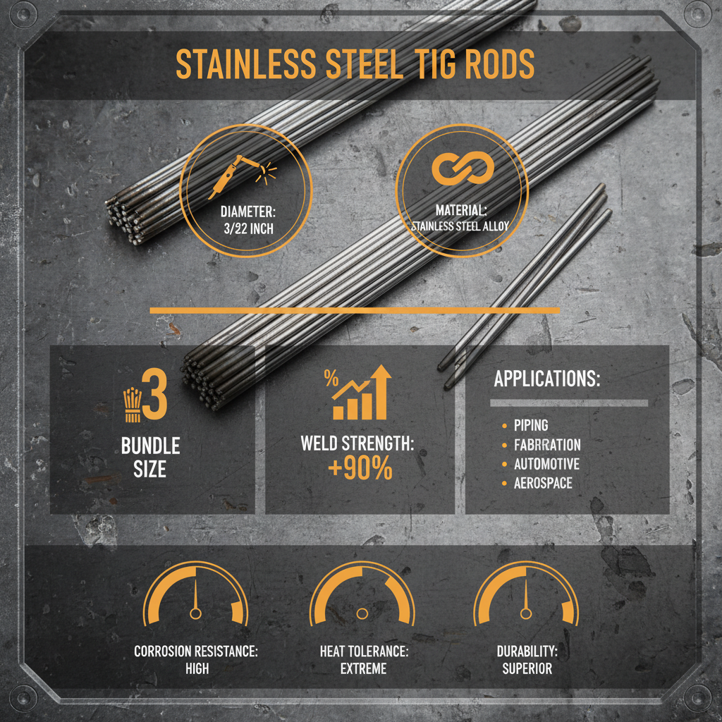 Superior Welding Performance with High Quality 3 32 Stainless Steel TIG Rods Superior Welding Performance with High Quality 3 32 Stainless Steel TIG Rods