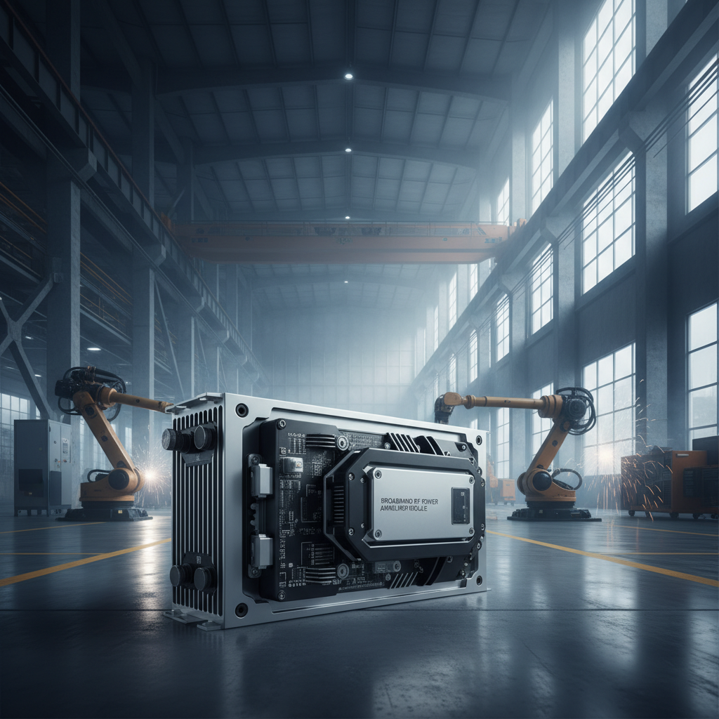 Understanding Broadband RF Power Amplifier Module Applications and Key Specifications