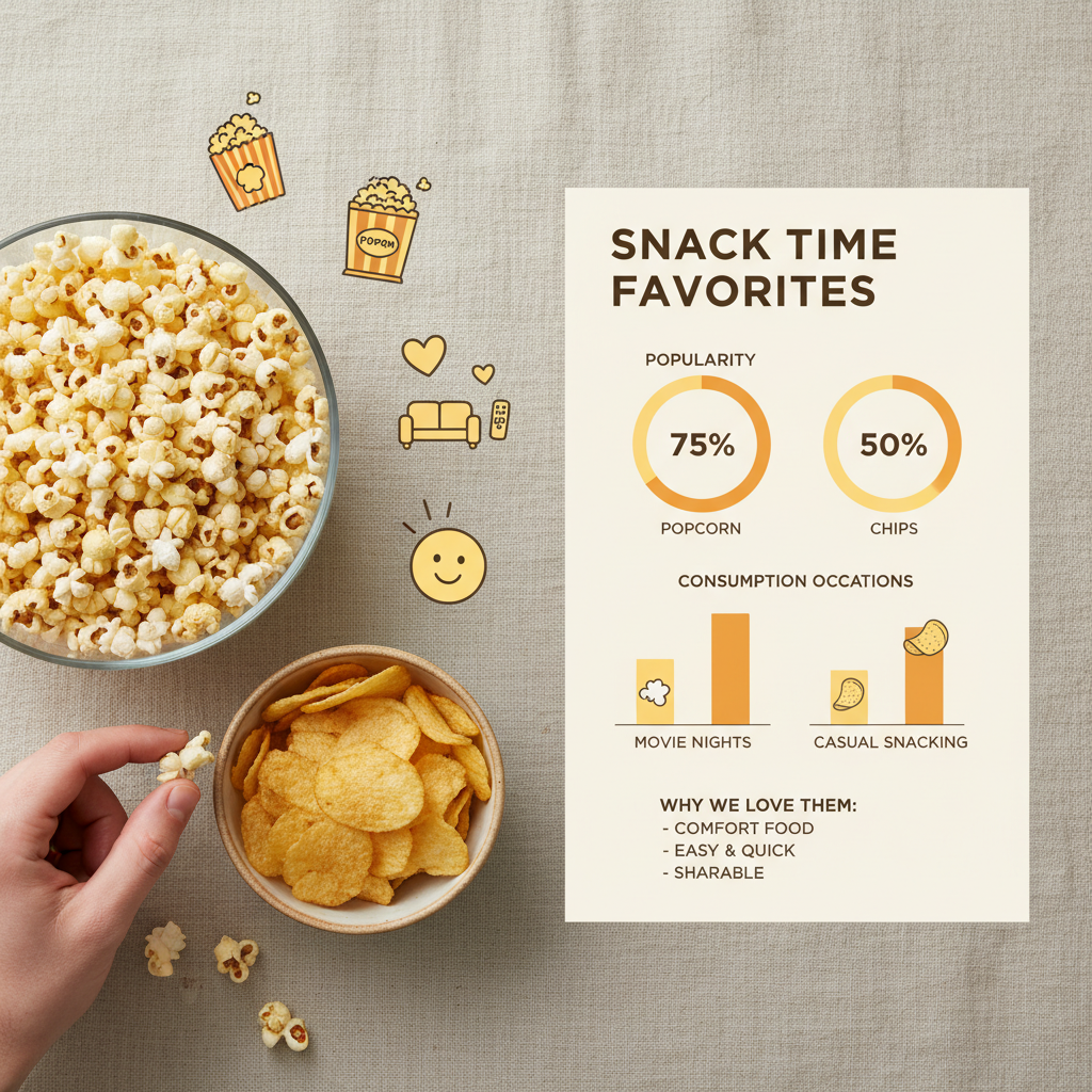 Discover the Delightful Crunch of Popcorn Snack Chips A Healthy Alternative
