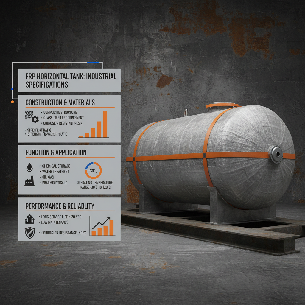 Exploring the Benefits and Applications of FRP Horizontal Tanks for Storage Solutions