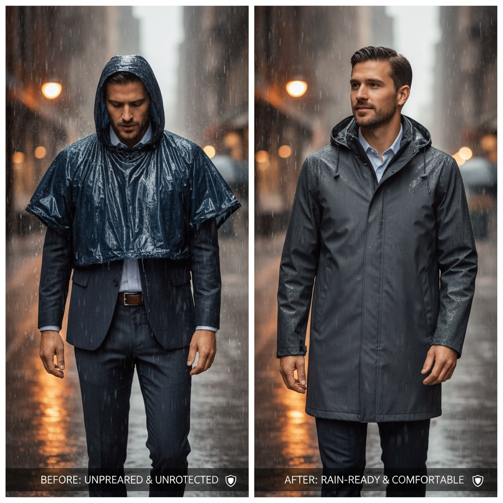 Choosing the Ideal Men's Professional Raincoat for Optimal Weather Protection