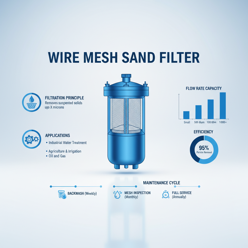 Comprehensive Guide to Wire Mesh Sand Filter Systems and Applications