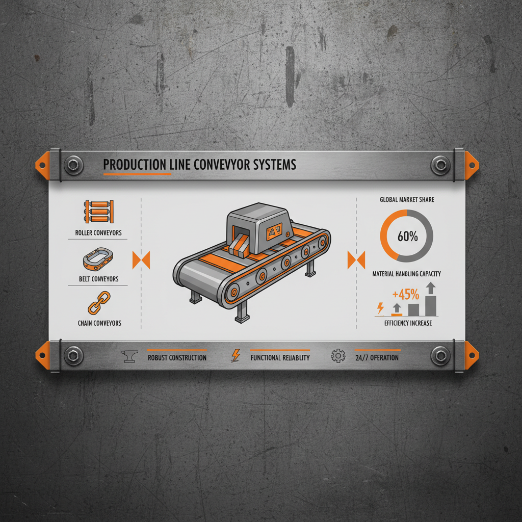 Optimizing Production Efficiency with Advanced Production Line Conveyor Systems