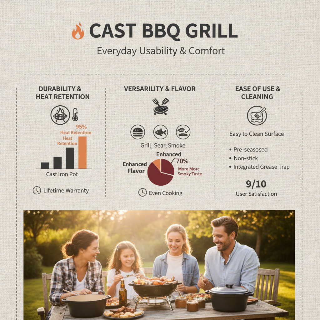Choosing the Right Cast BBQ Grill for Superior Outdoor Cooking