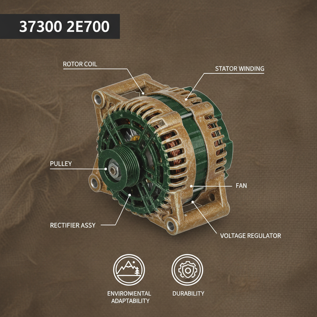 Comprehensive Guide to the 37300 2e700 Alternator for Marine and Industrial Use