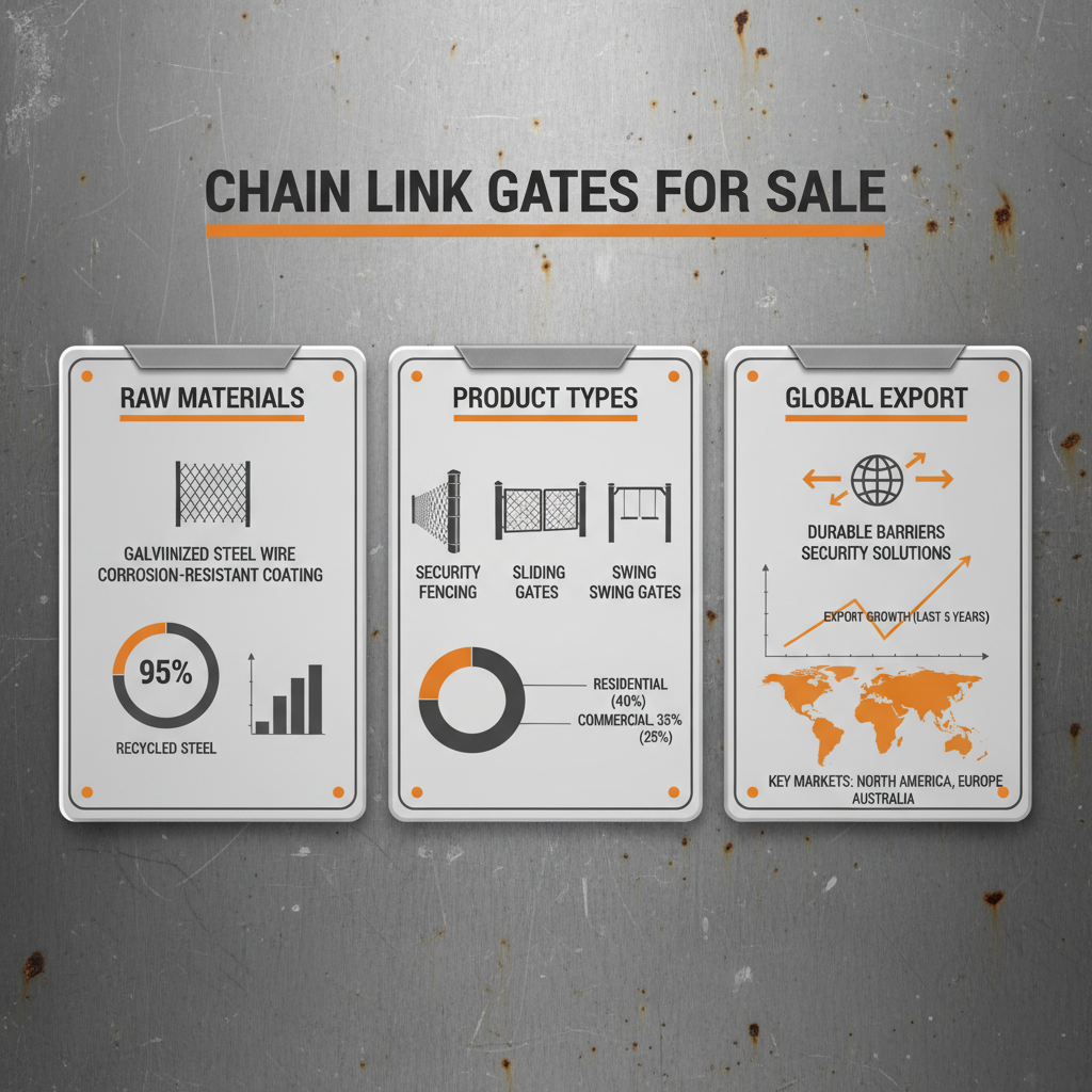 Find High Quality Chain Link Gates For Sale For Secure Properties