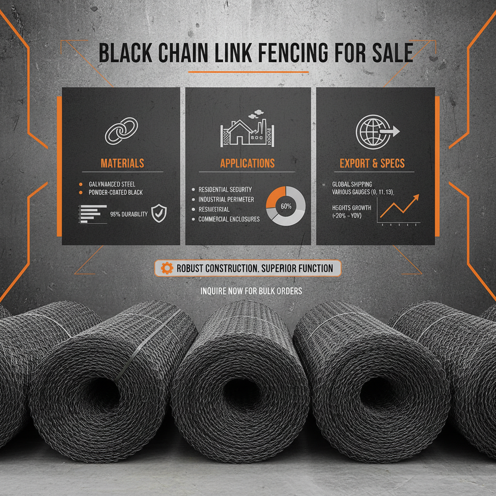 Find High Quality Black Chain Link Fencing For Sale And Installation Options