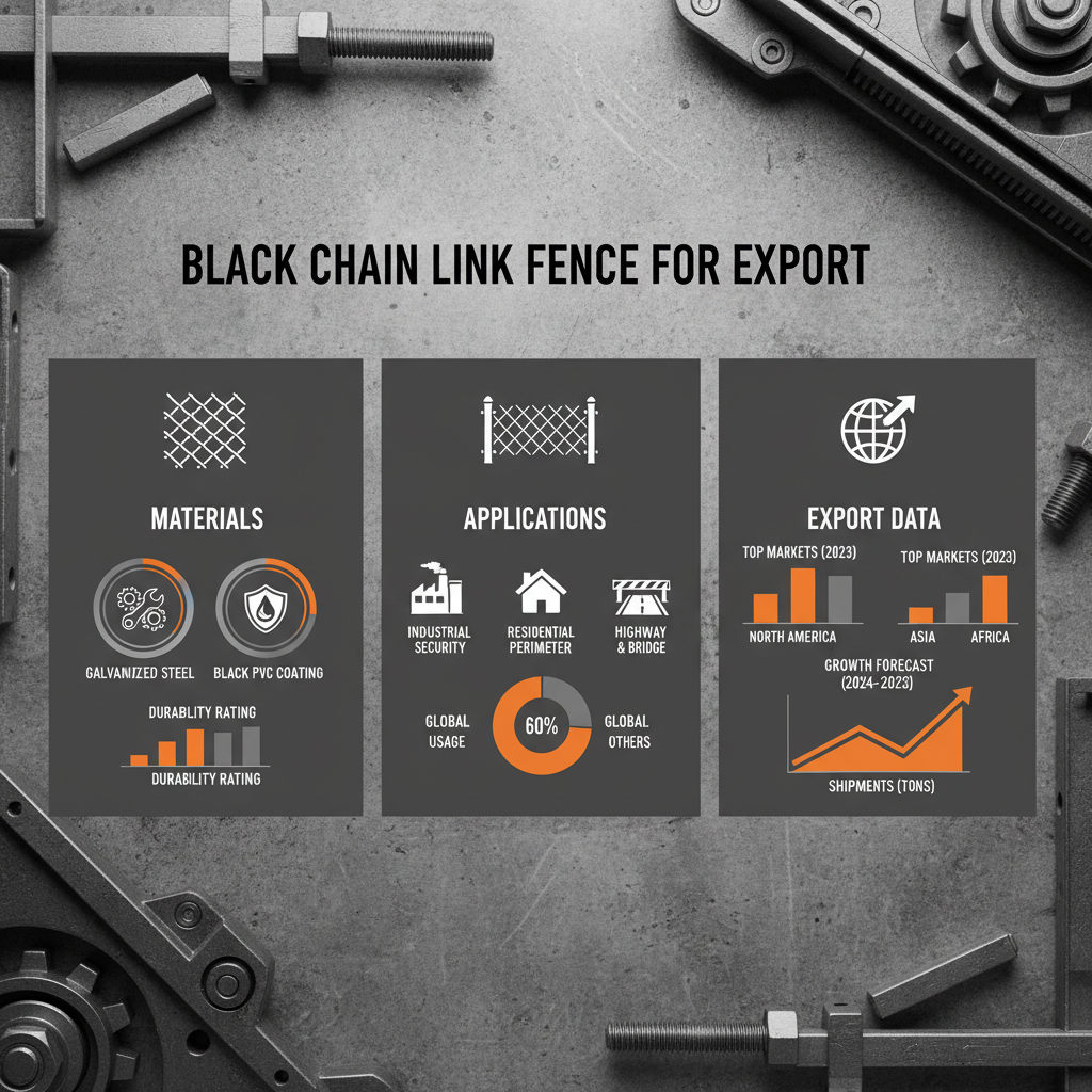 Black Chain Link Fence Solutions