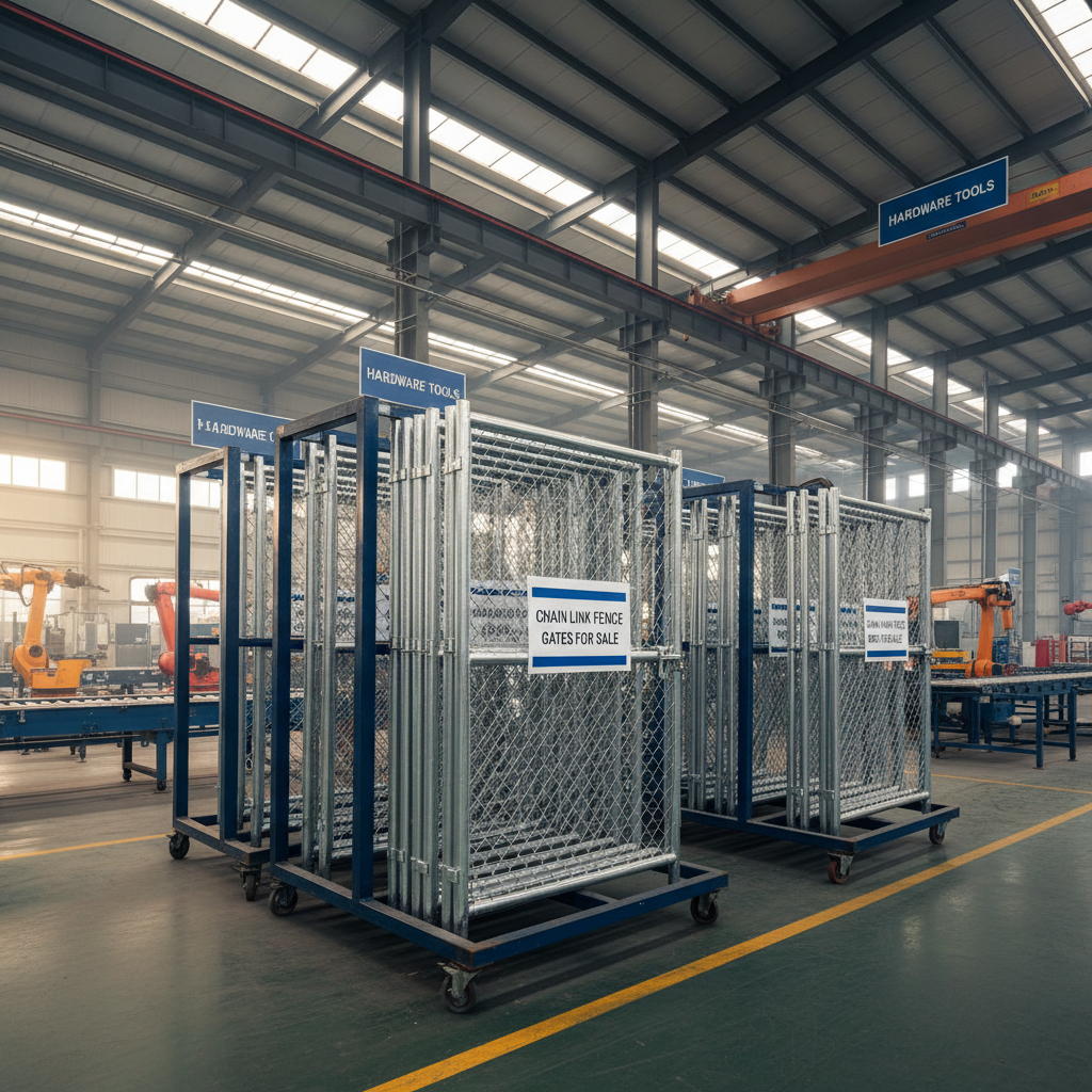 Find High Quality Chain Link Fence Gates for Sale at Fencing Wire Mesh