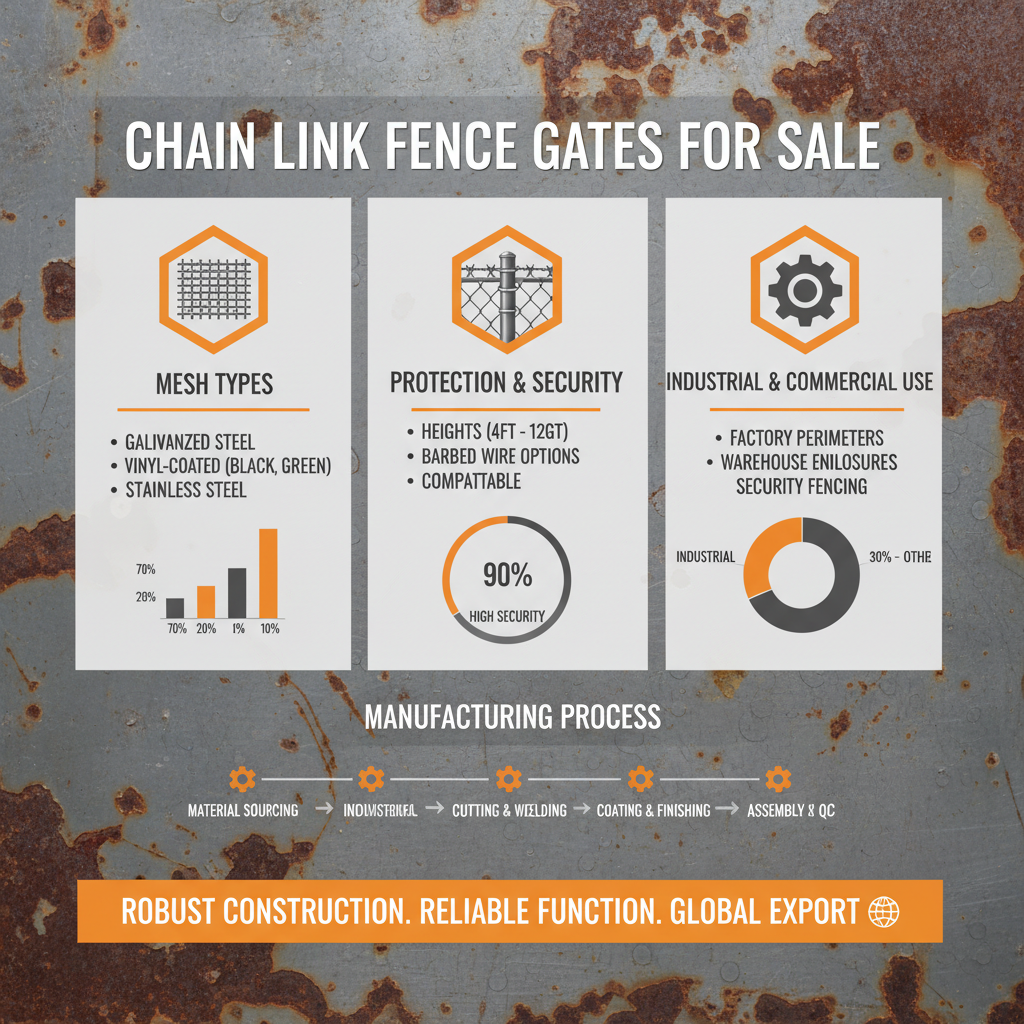 Find High Quality Chain Link Fence Gates for Sale at Fencing Wire Mesh