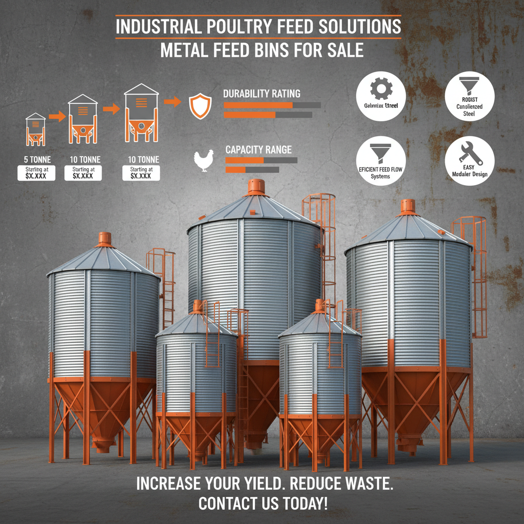 Find Durable Metal Feed Bins for Sale to Optimize Livestock Management