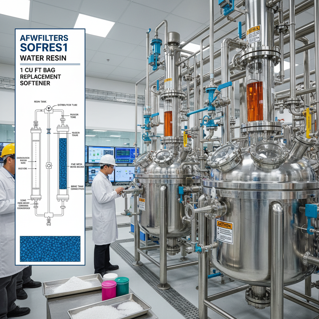 AFWFilters Sofres1 Water Resin 1 Cu Ft Bag Replacement Softener Guide