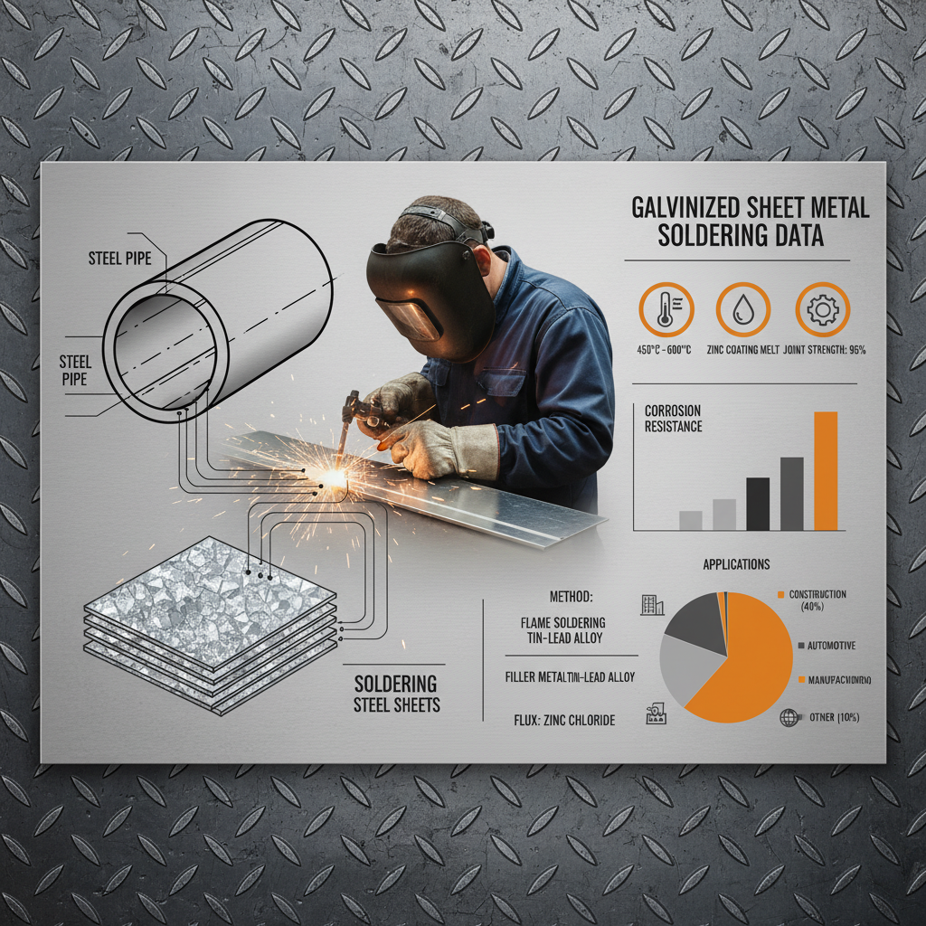 soldering galvanized sheet metal