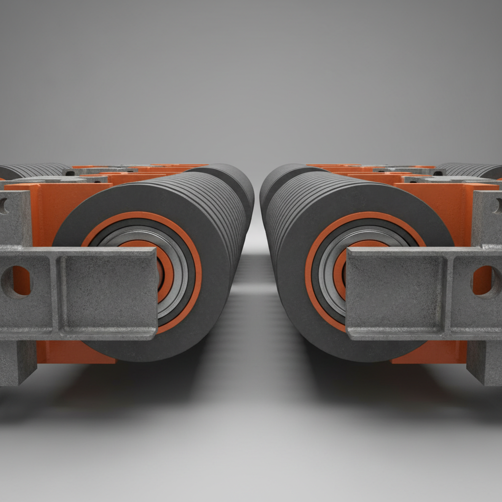 aggregate conveyor rollers