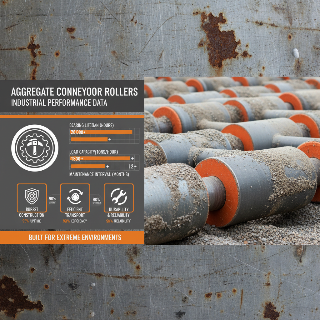 aggregate conveyor rollers