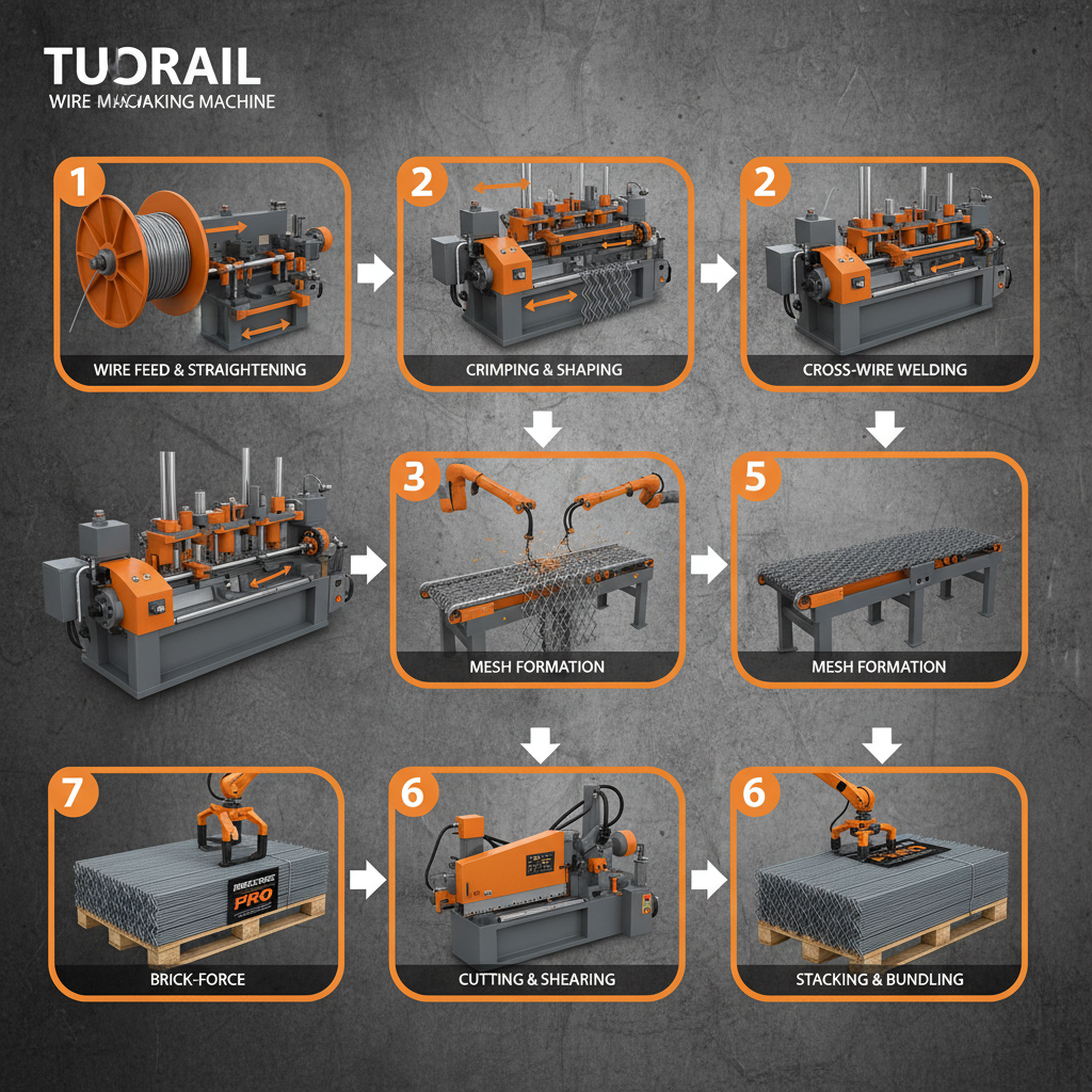 brick force wire making machine
