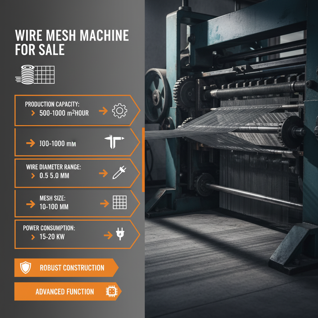 wire mesh machine for sale