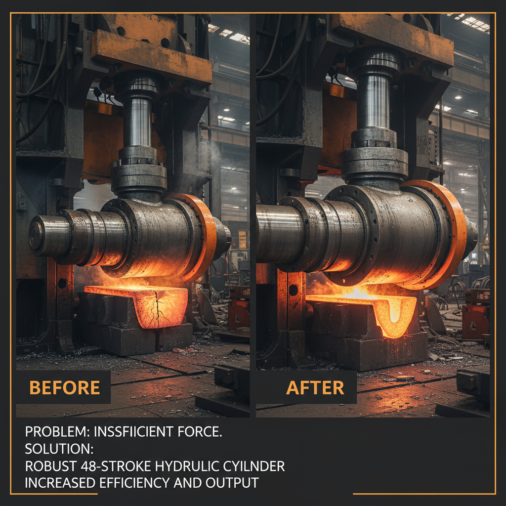 48 stroke hydraulic cylinder