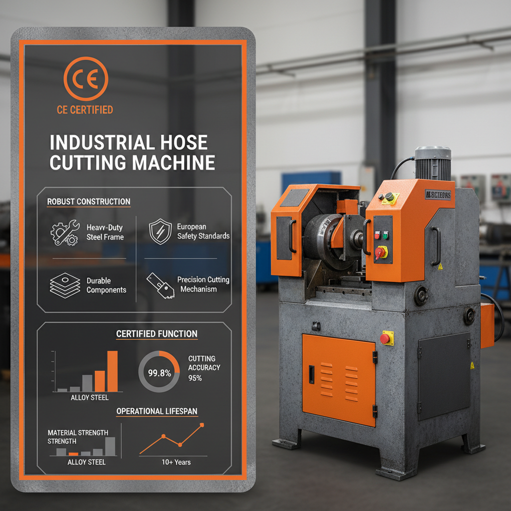 CE Certification hose cutting machine