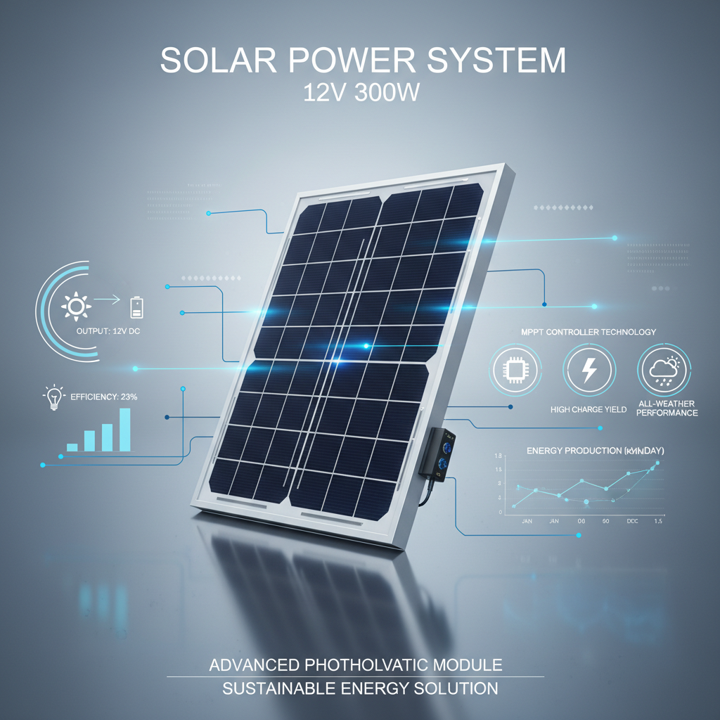 12v solar panel 300w