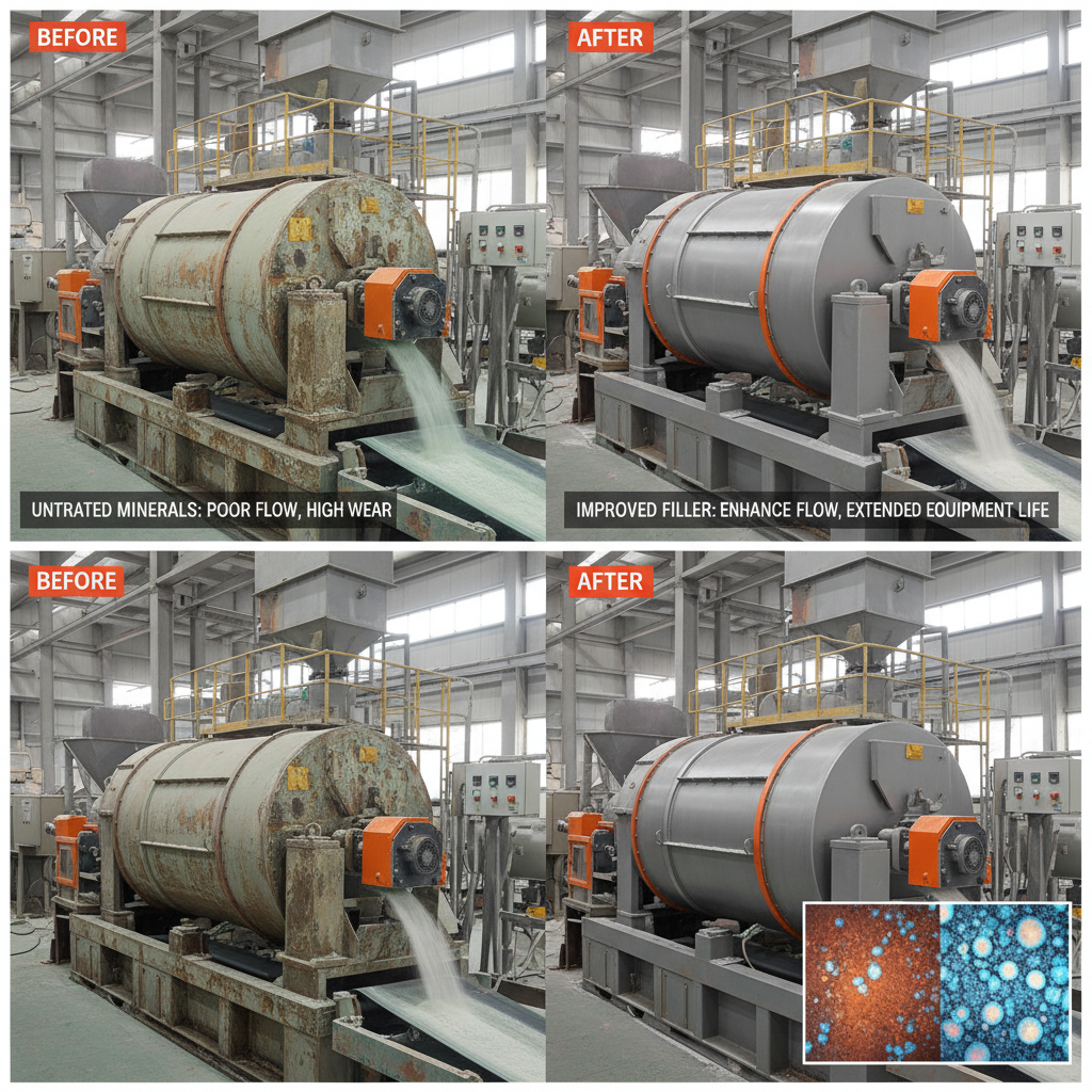 China improved Chemical Properties Filler