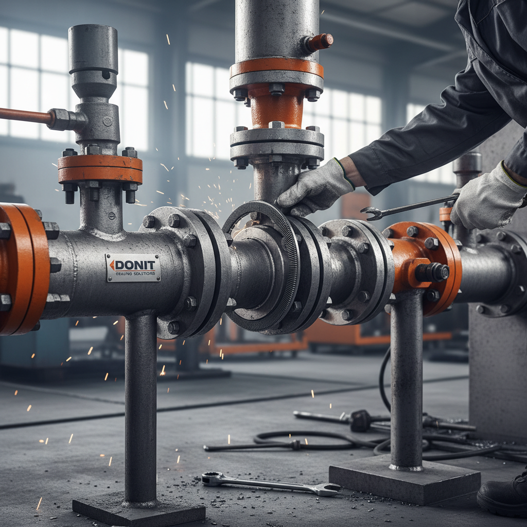 DONIT Reinforced graphite gasket