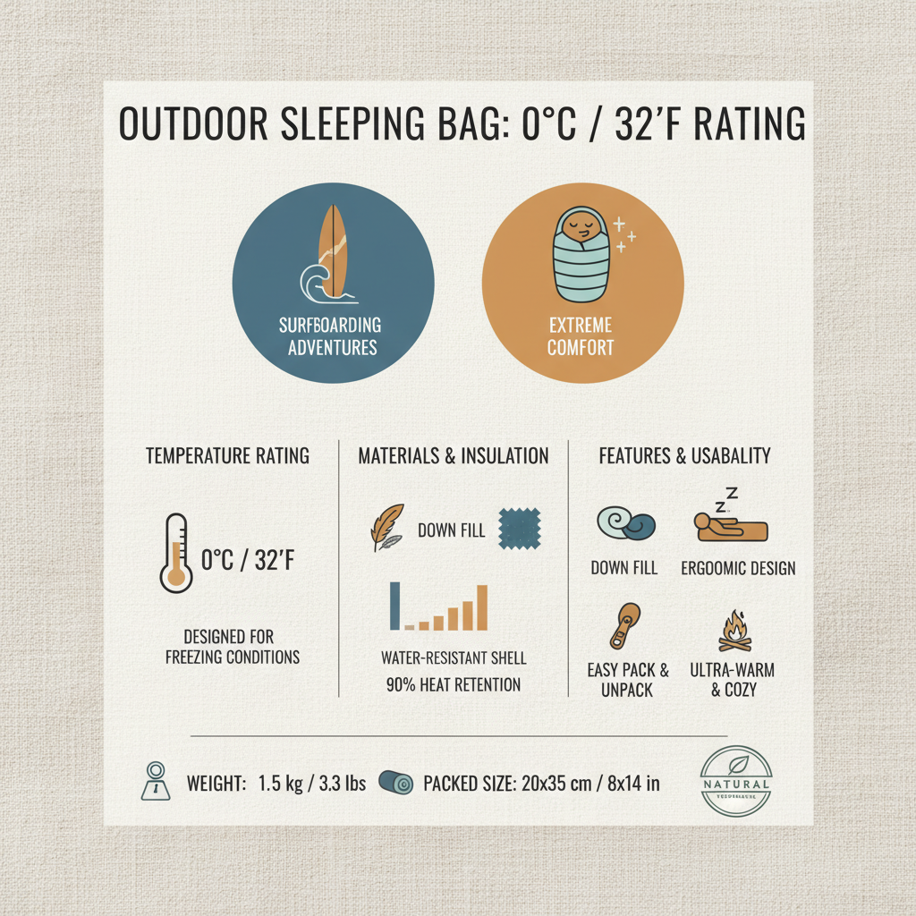 Choosing the Right 0 Degree Sleeping Bag for Comfortable Outdoor Adventures